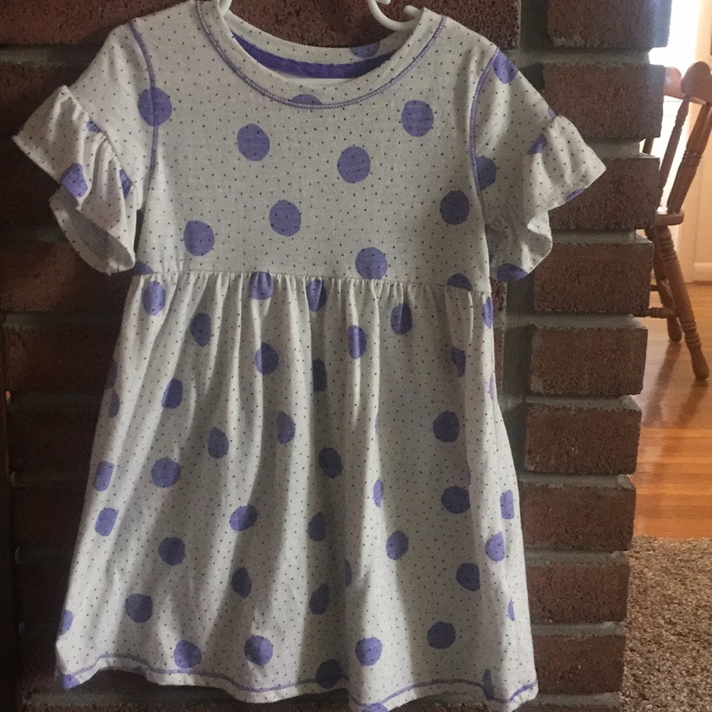Cat & Jack 4T polka dot dress.